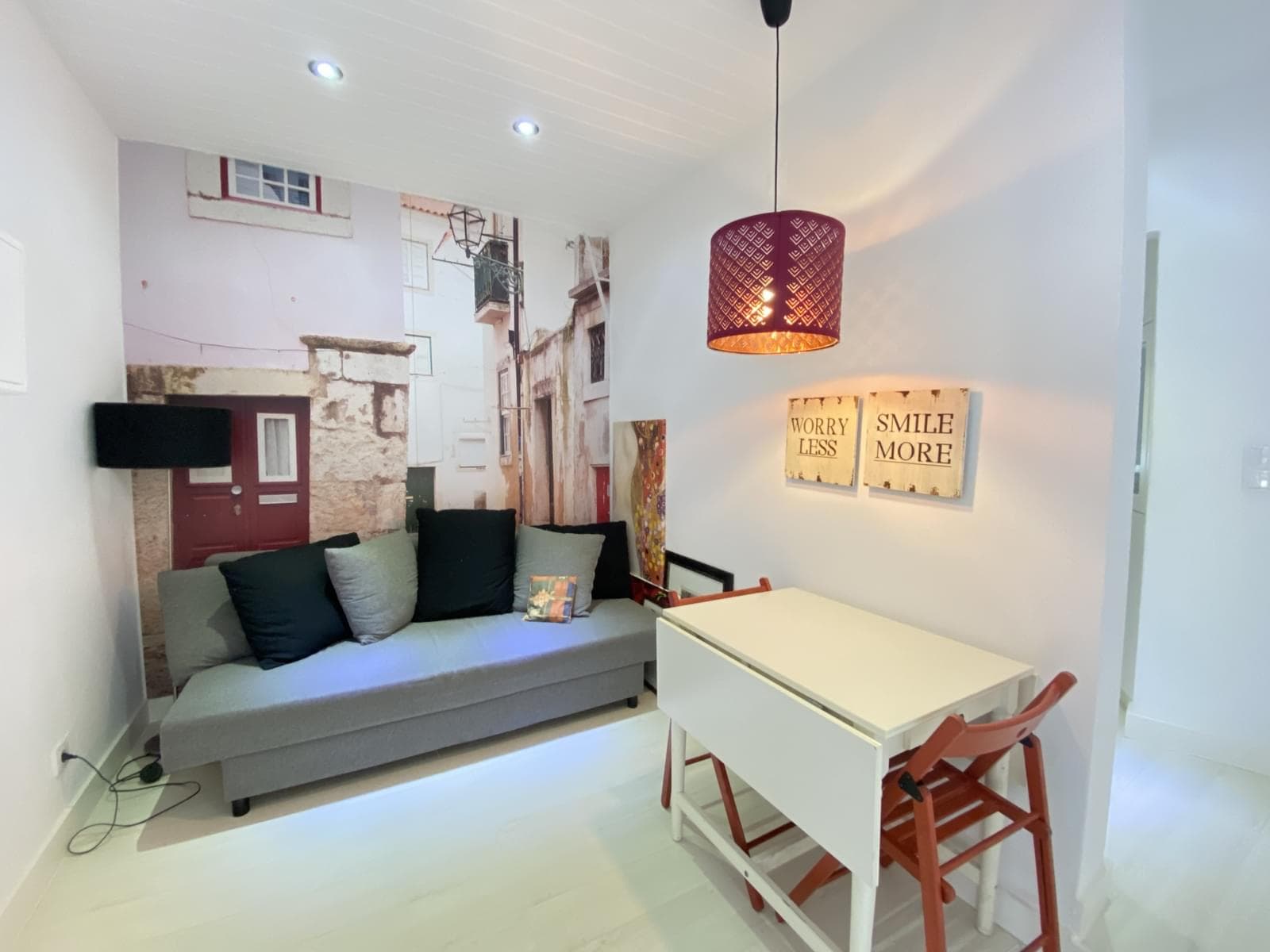 Apartamento T1 com vista, Praça da Alegria, Lisboa - Imagem 1