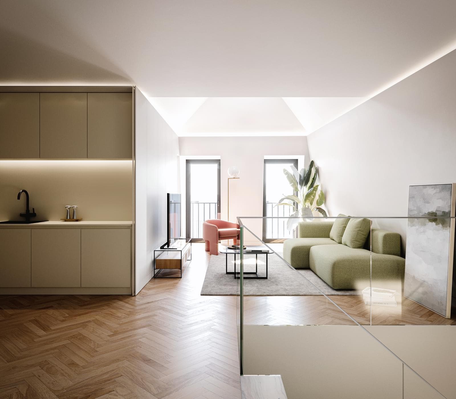 Duplex 3 pièces dans le Aura, Santo António, Lisboa - Image 7