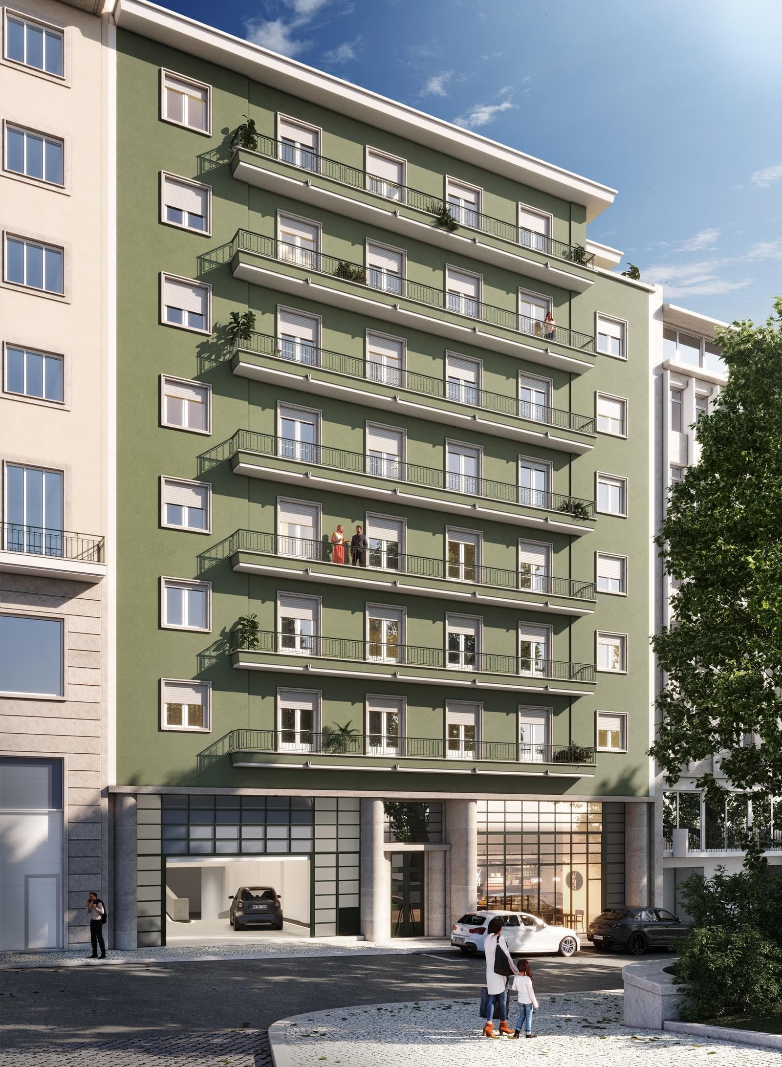 Shop 110 m2 in Andaluz 16, Marquês de Pombal, Lisboa - Image 1