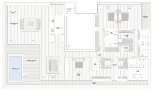 PF40297 - Penthouse T3 com piscina, Monte Estoril, Cascais - Imagem 58