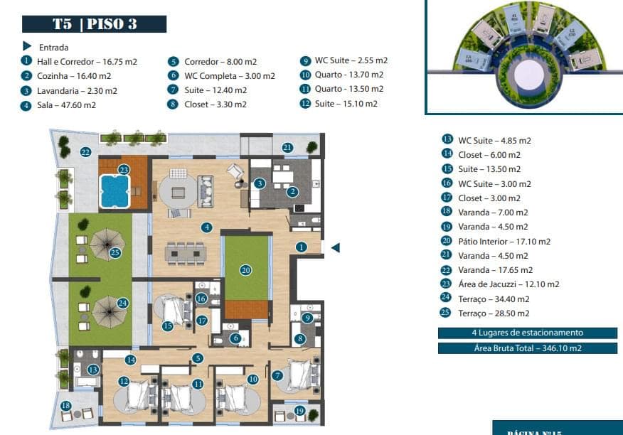 Apartamento T5 com estacionamento, Serra de Carnaxide, Amadora - Imagem 1
