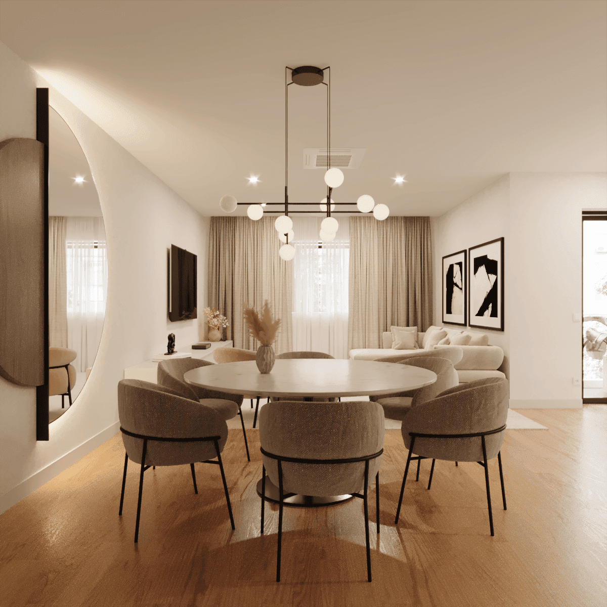 Apartamento T3 com vista, Amoreiras, Lisboa - Imagem 1