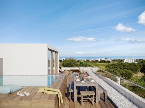 PF35150 - Apartamento T2 + 1 com piscina, Porto Covo, Sines - Imagem 13