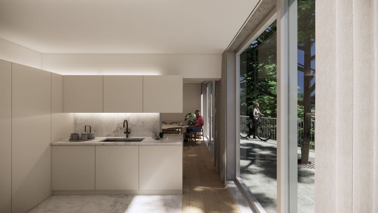 Apartamento T2 + 1 com jardim, Cascais - Imagem 10