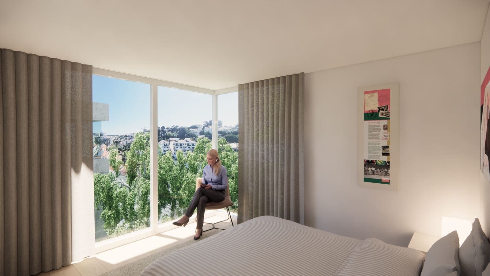 Apartamento T2 + 1 com jardim, Cascais - Imagem 26