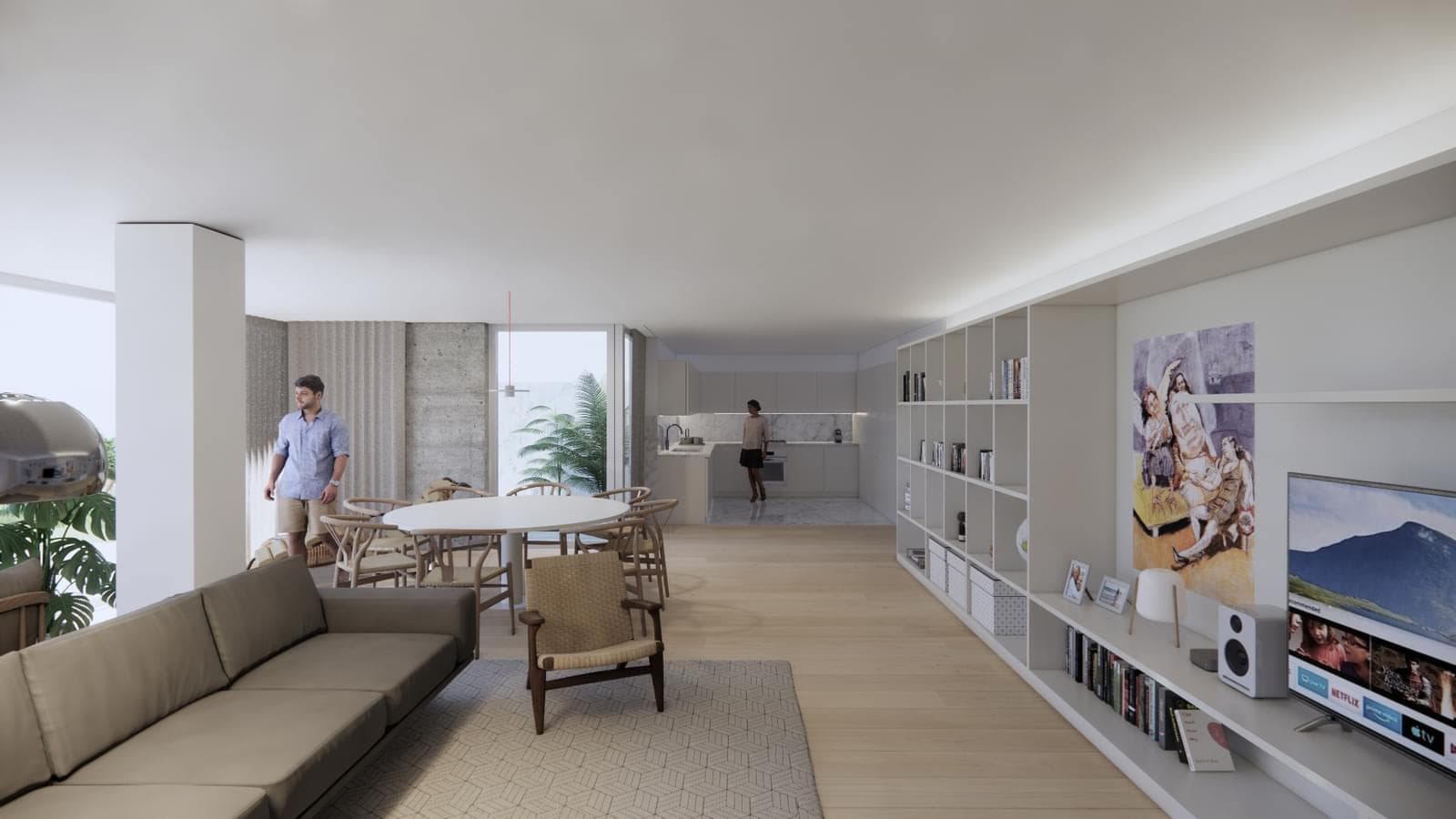 Apartamento T2 + 1 com jardim, Cascais - Imagem 1