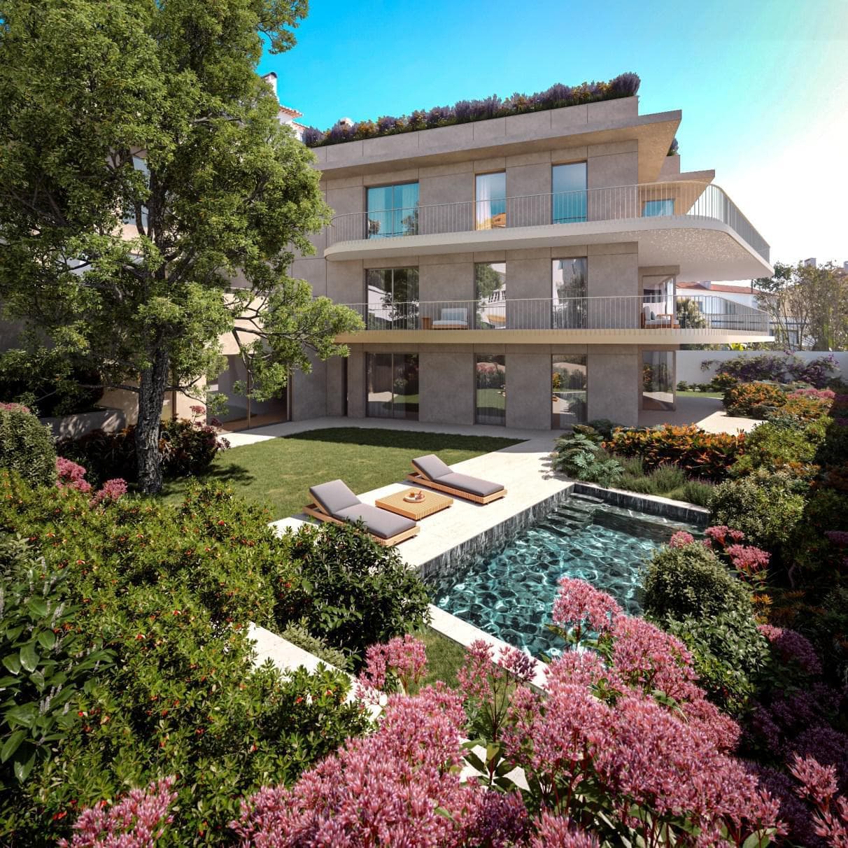 Apartamento T4 com piscina, Estoril, Cascais - Imagem 1