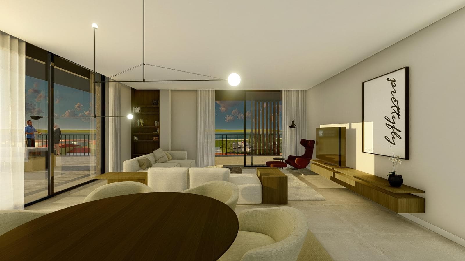 Penthouse T3 com piscina, Alcochete - Imagem 10