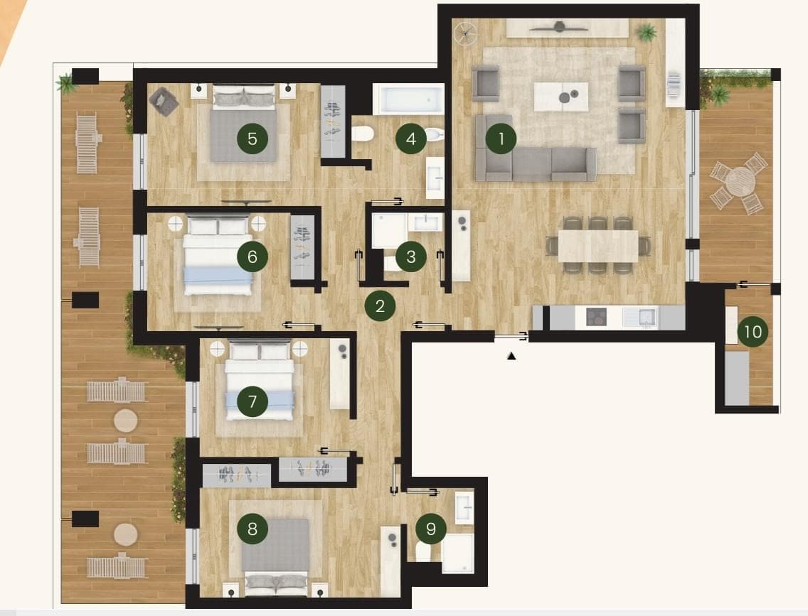 Apartamento T4 com jardim, Loures - Imagem 2