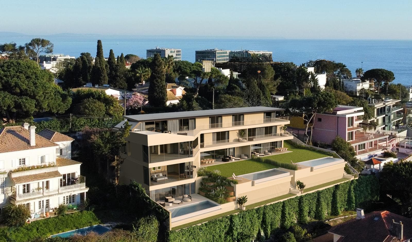 Duplex 5 pièces avec piscine, Cascais - Image 1