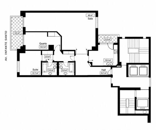 PF40198 - Apartamento T2 com piscina, Infante Santo (Prazeres), Lisboa - Imagem 37