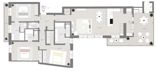 PF41219 - Appartement 4 pièces avec jardin, Marquês de Pombal, Lisboa - Image 37
