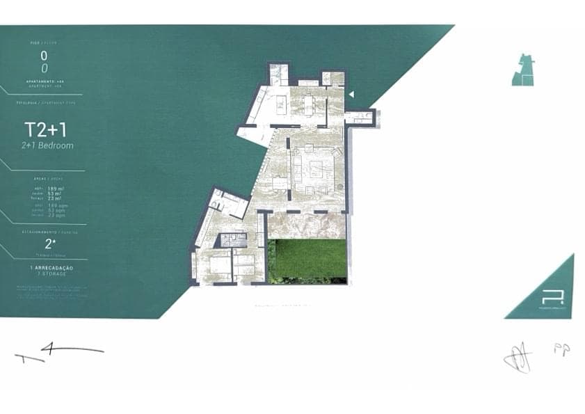 Appartement 4 pièces avec jardin, Lisboa - Image 30