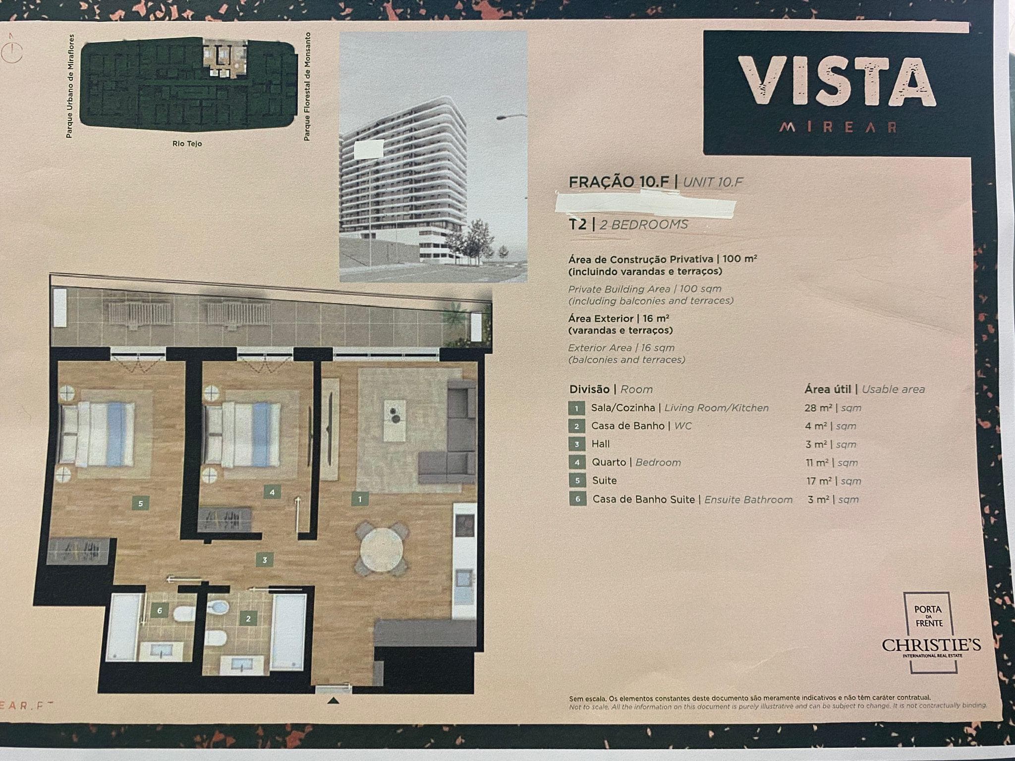 Apartamento T2 com estacionamento, Miraflores, Oeiras - Imagem 35