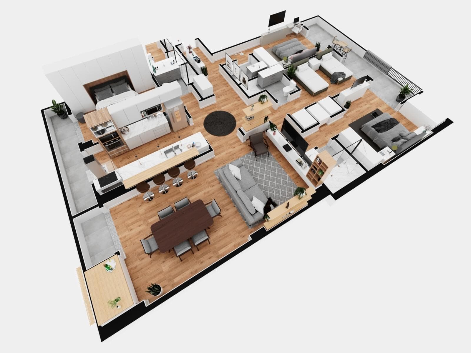 Apartamento T4 com varanda, Paço de Arcos, Oeiras - Imagem 33