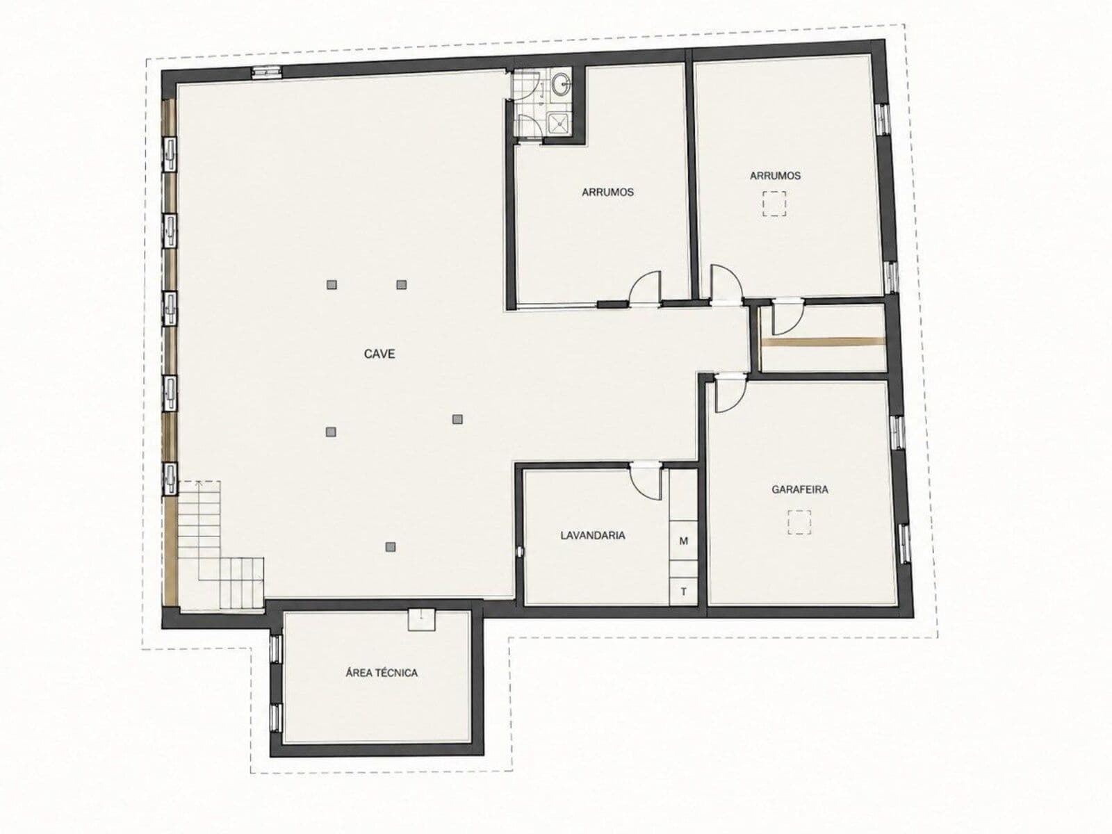 Maison normal 6 + 5 pièces avec piscine, Aroeira, Almada - Image 47