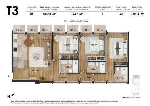 PF41074 - Apartamento T3 com estacionamento, Alvalade, Lisboa - Imagem 18
