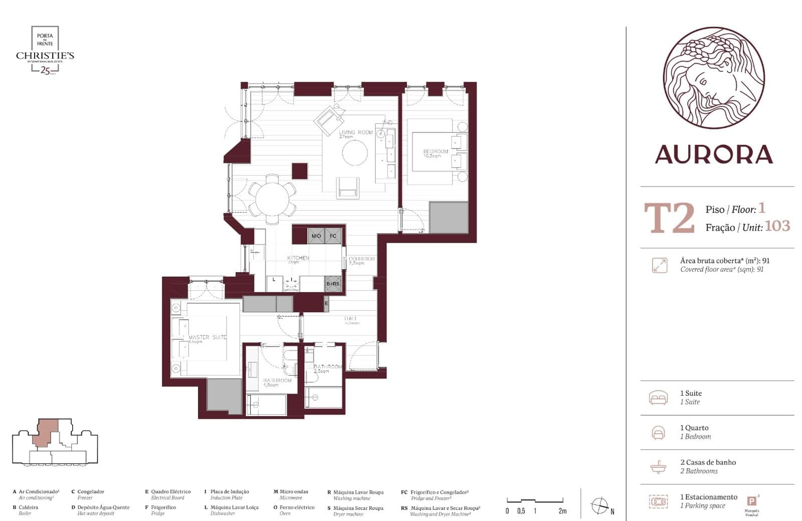 Apartamento T2 com vista, Parque Eduardo VII, Lisboa - Imagem 26
