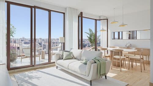 PF41861 - Apartamento T1 + 1 com vista, Alvalade, Lisboa - Imagem 1