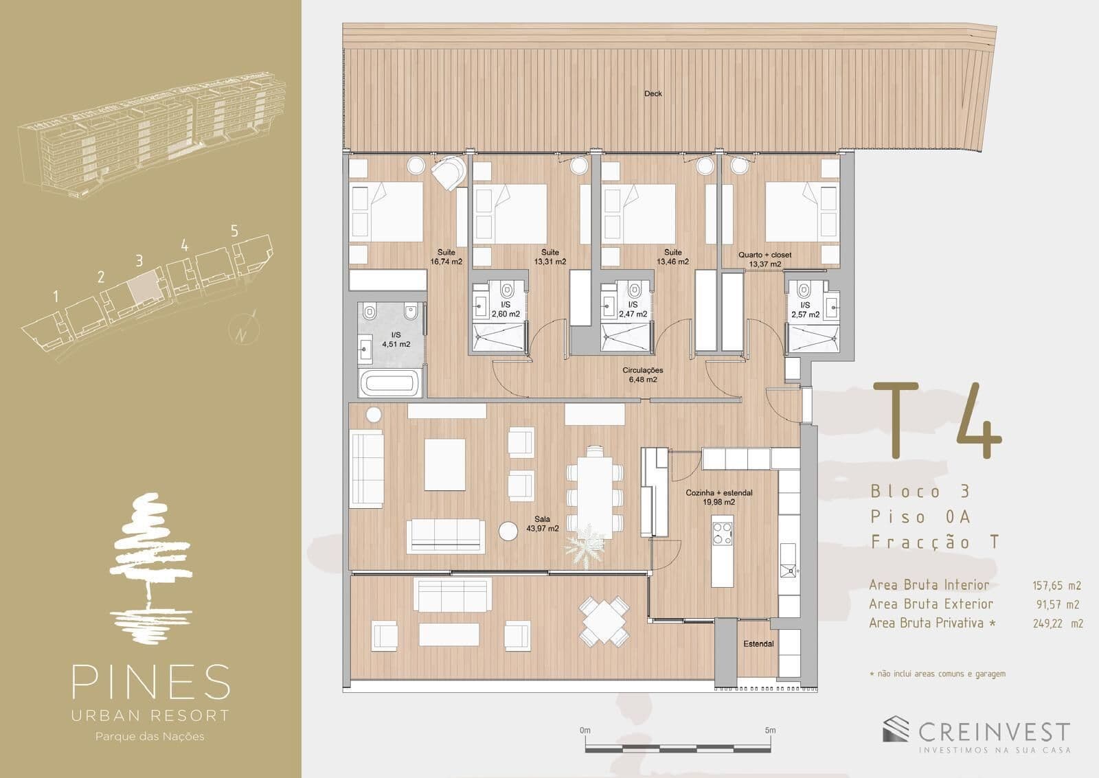 Apartamento T4 com piscina, Parque das Nações, Lisboa - Imagem 46