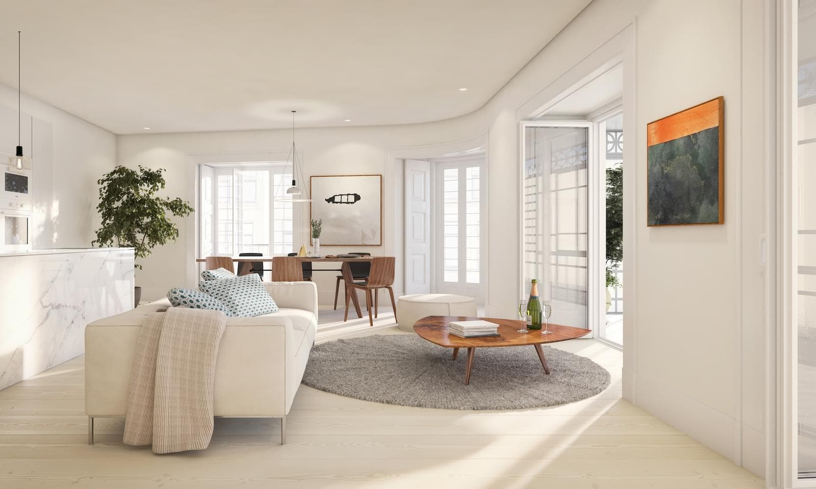 Apartamento T2 no Odeon Theatre, Avenida da Liberdade, Lisboa - Imagem 7