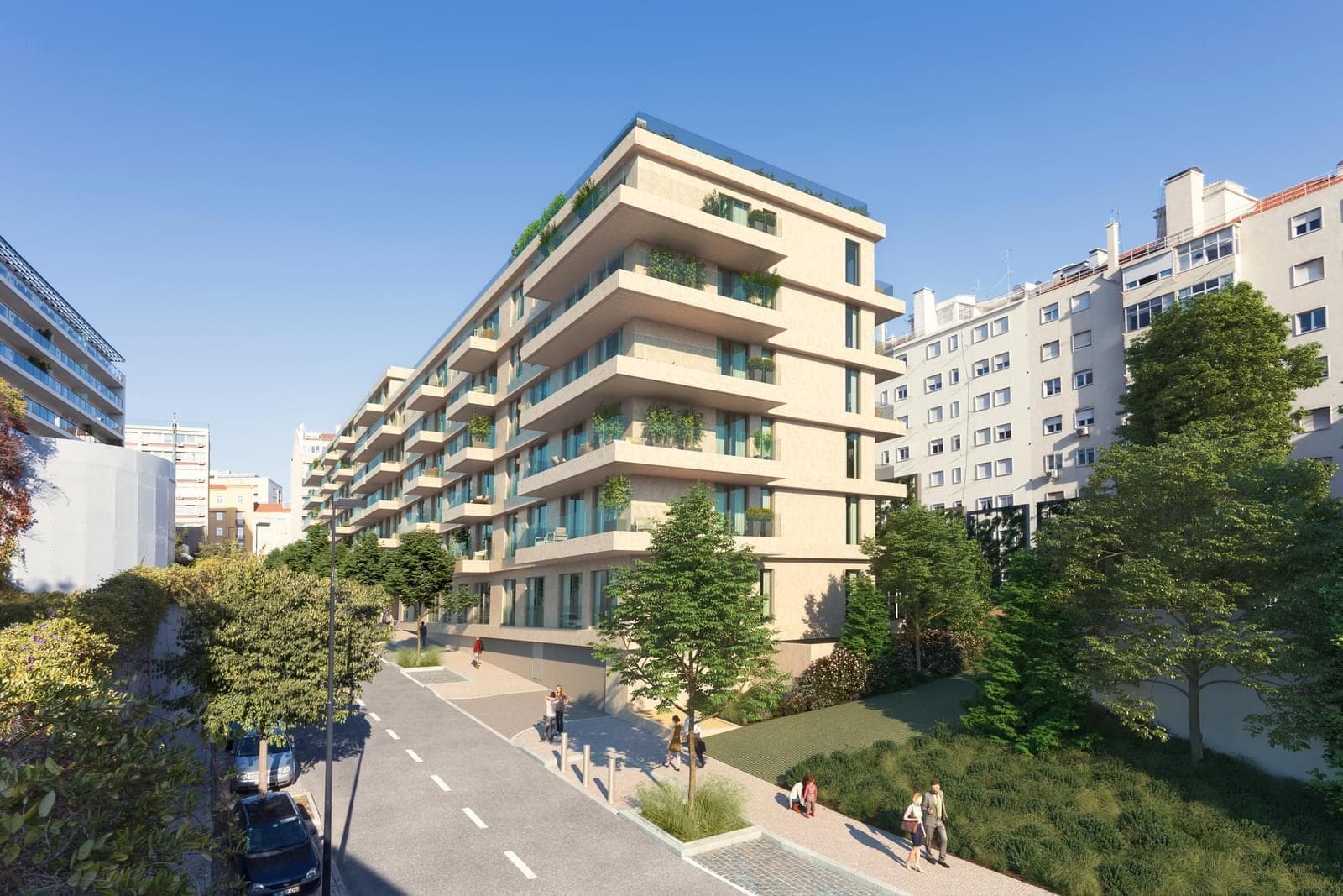 Apartamento T2 com estacionamento, Amoreiras, Lisboa - Imagem 71