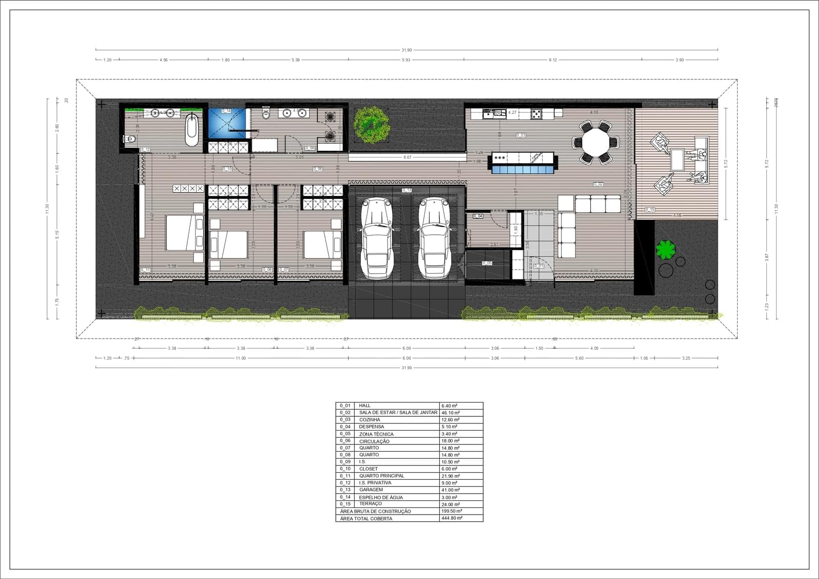 Maison isolée 4 pièces avec piscine, Pombal - Image 25