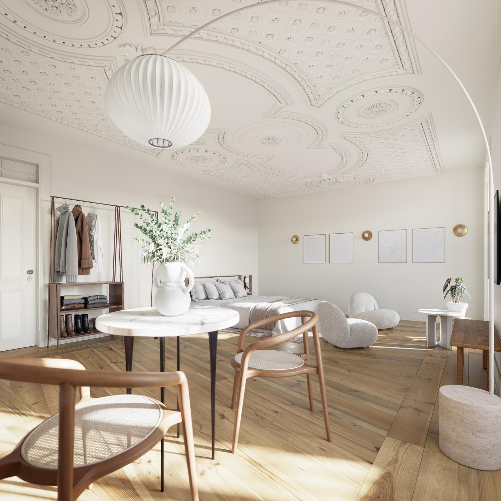 Duplex T1 no ROCIO | Salema Courtyard, Rossio, Lisboa - Imagem 7