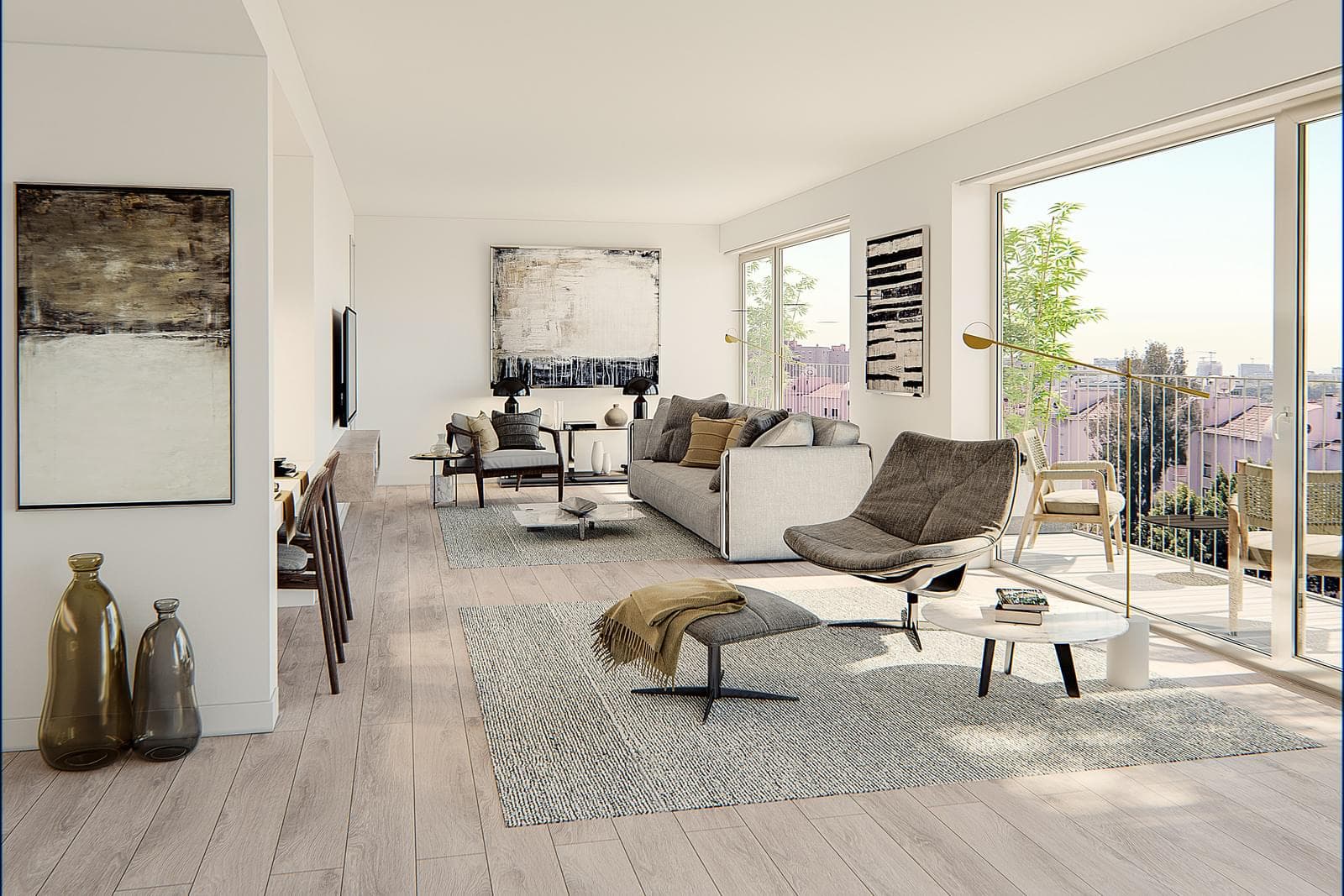 Apartamento T3 no O'Living, Parque das Nações, Lisboa - Imagem 1