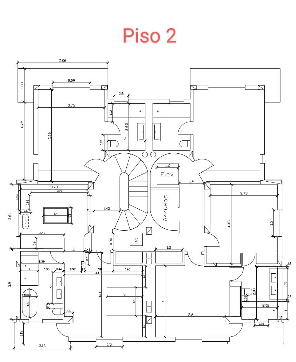 Maison normal 8 + 2 pièces avec parking, Setubal - Image 49