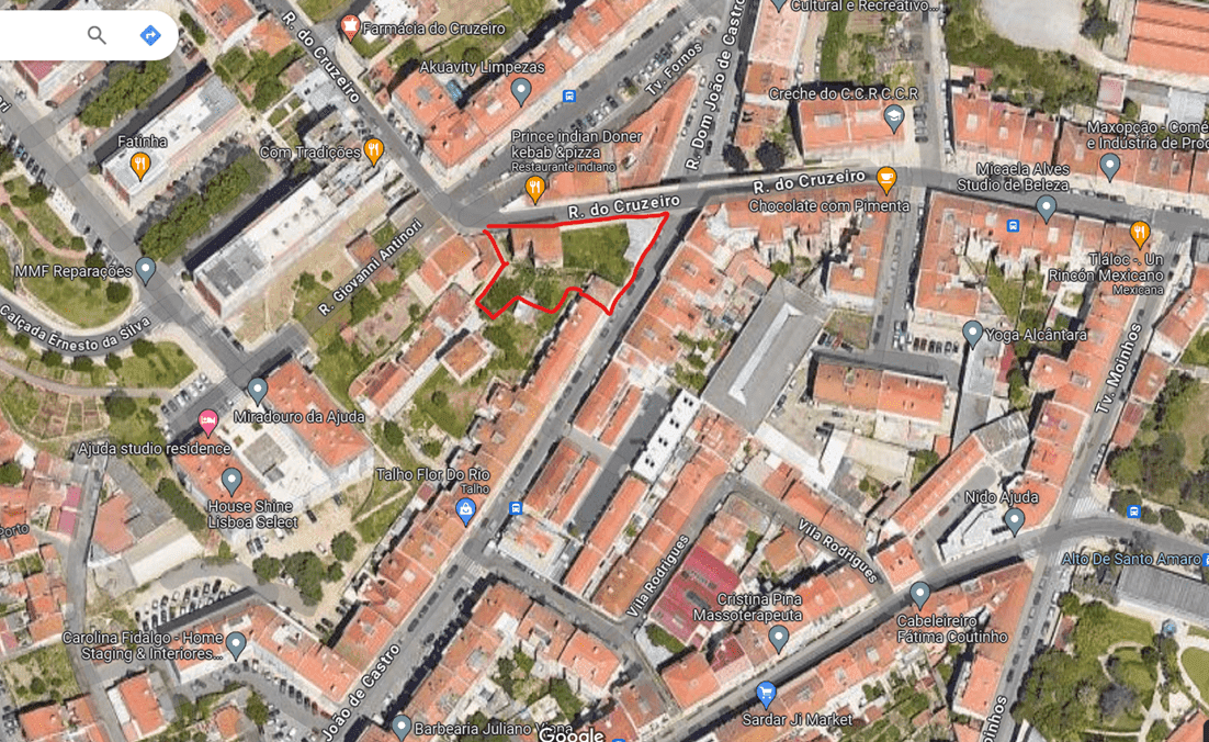 Terreno Urbano 1222 m2, Ajuda, Lisboa - Imagem 5
