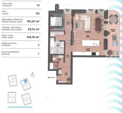 Apartamento T1 com piscina, Cascais - Imagem 42