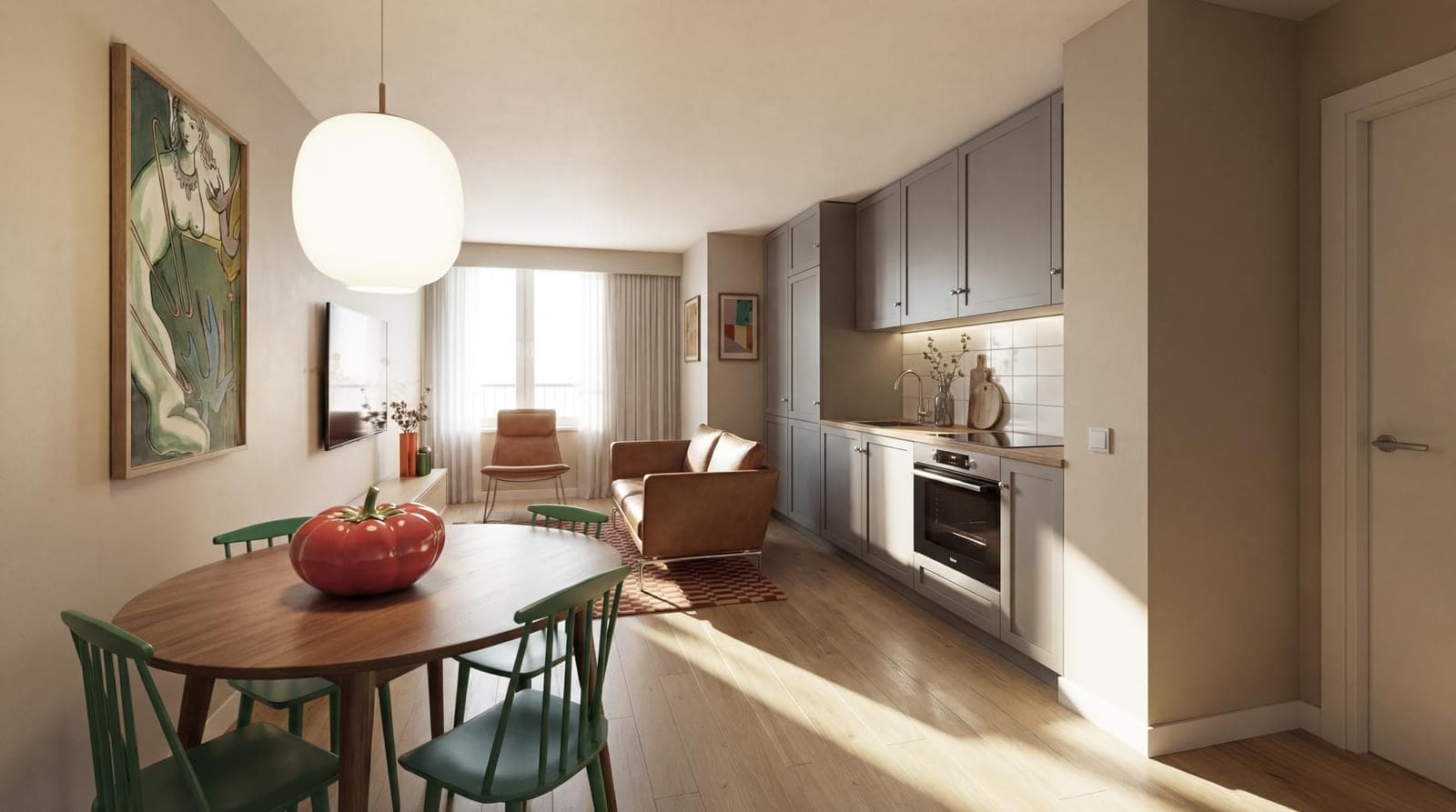 Apartamento T1 + 1 no Valle 14, Santa Engrácia, Lisboa - Imagem 6
