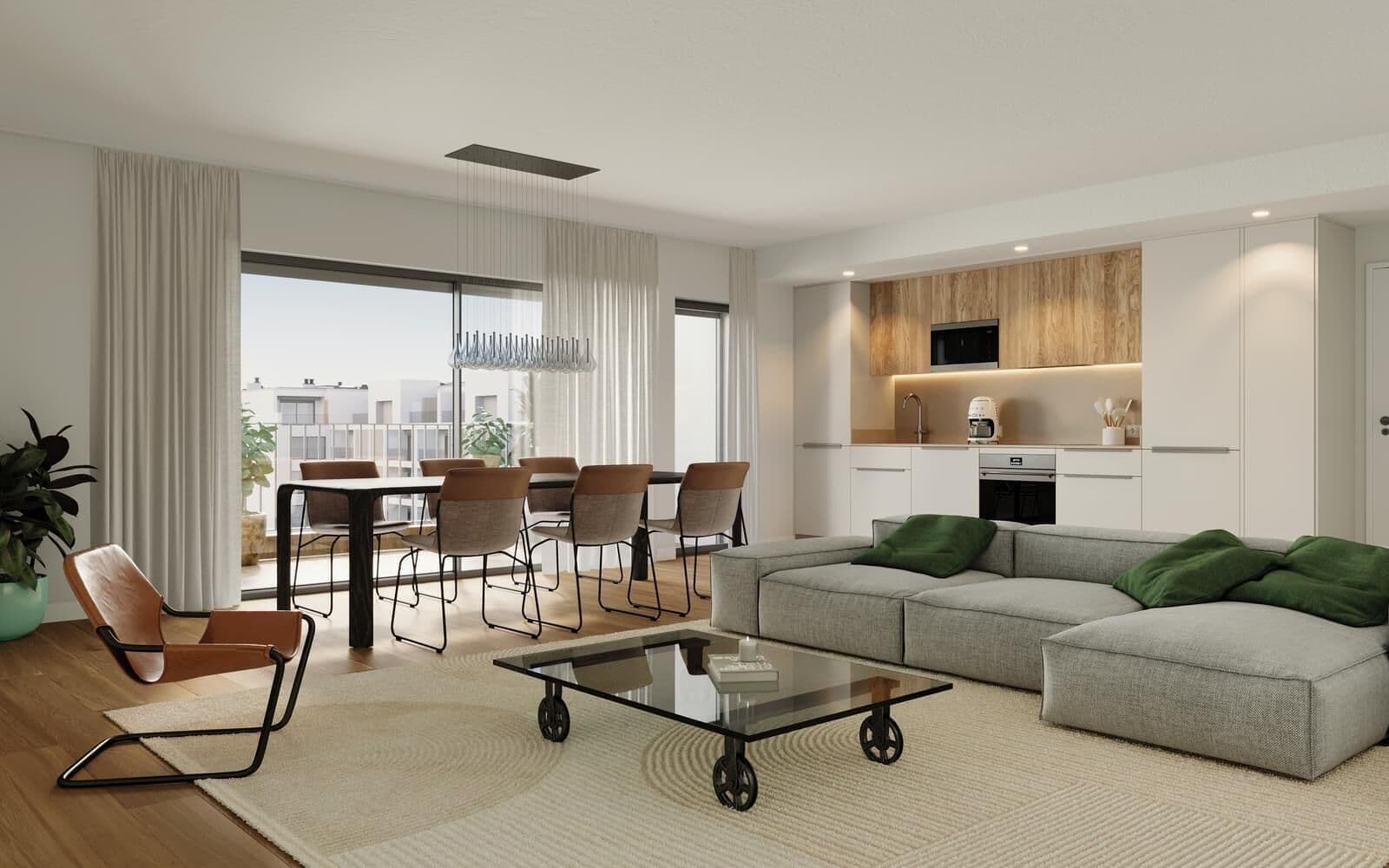 Penthouse T1 com estacionamento, Loures - Imagem 4
