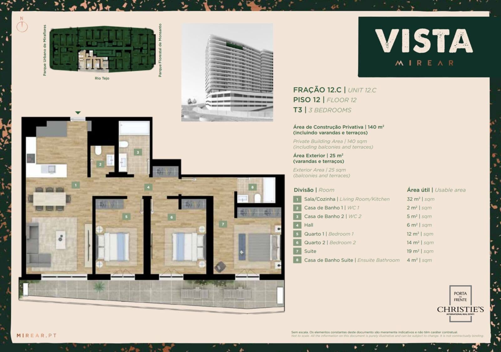 Apartamento T3 com piscina, Miraflores, Oeiras - Imagem 37