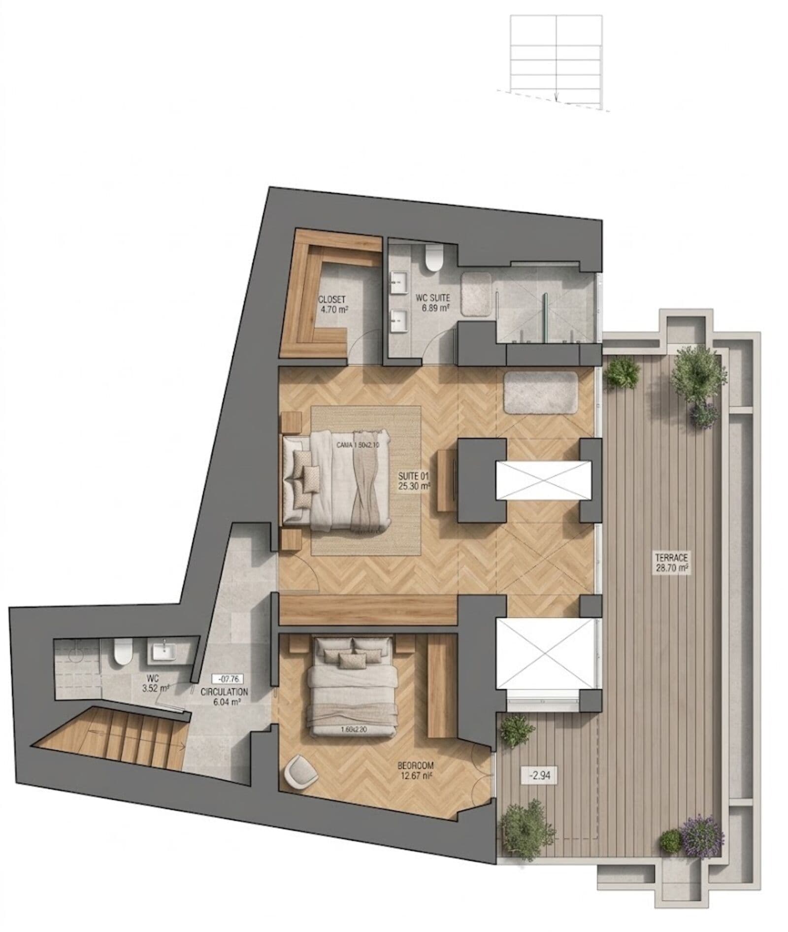 3 Bedroom Duplex with swimming pool, Estrela, Lisboa - Image 41