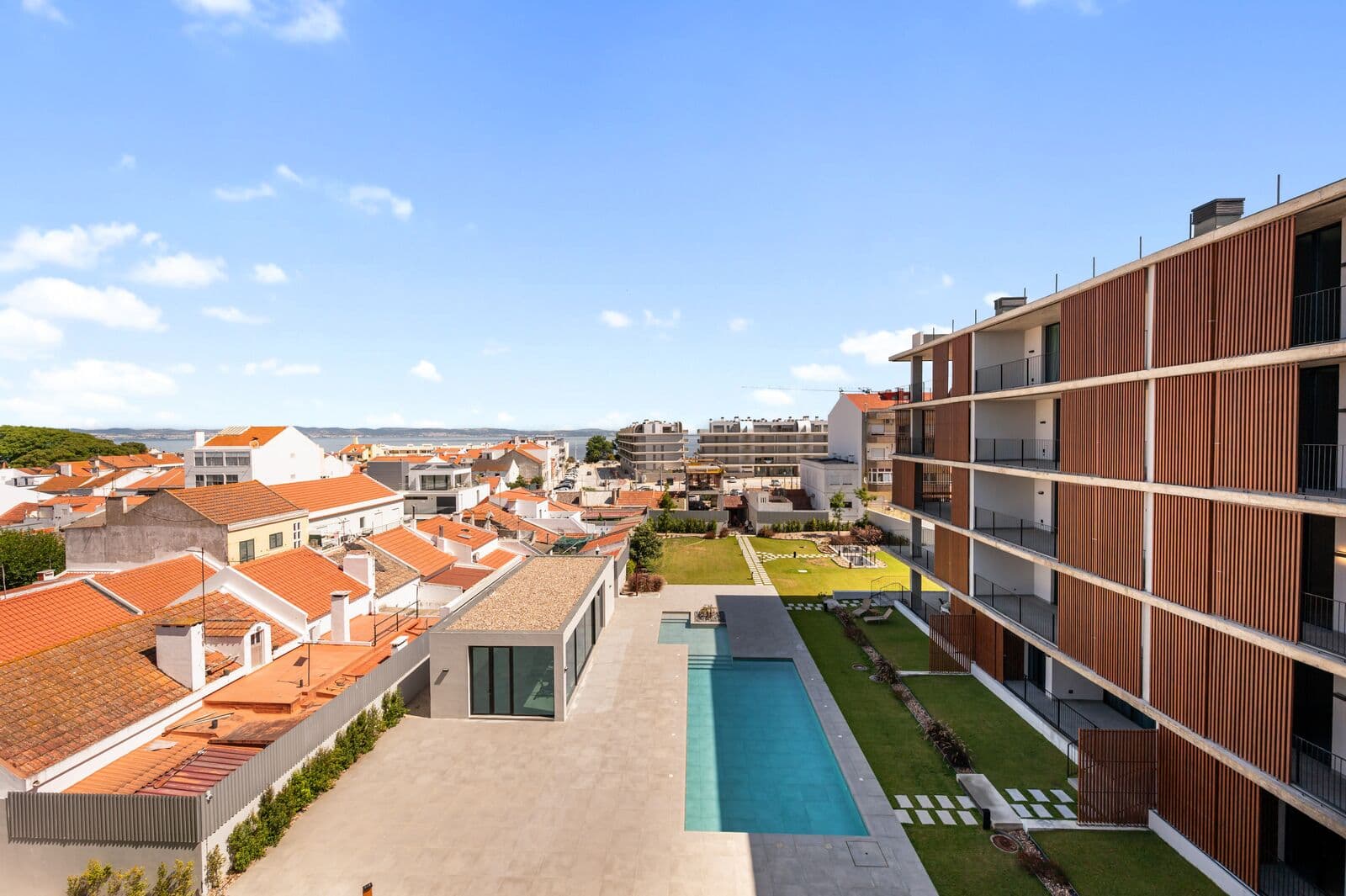 Penthouse T3 no Al Sal Residence, Quebrada Sul, Alcochete - Imagem 1