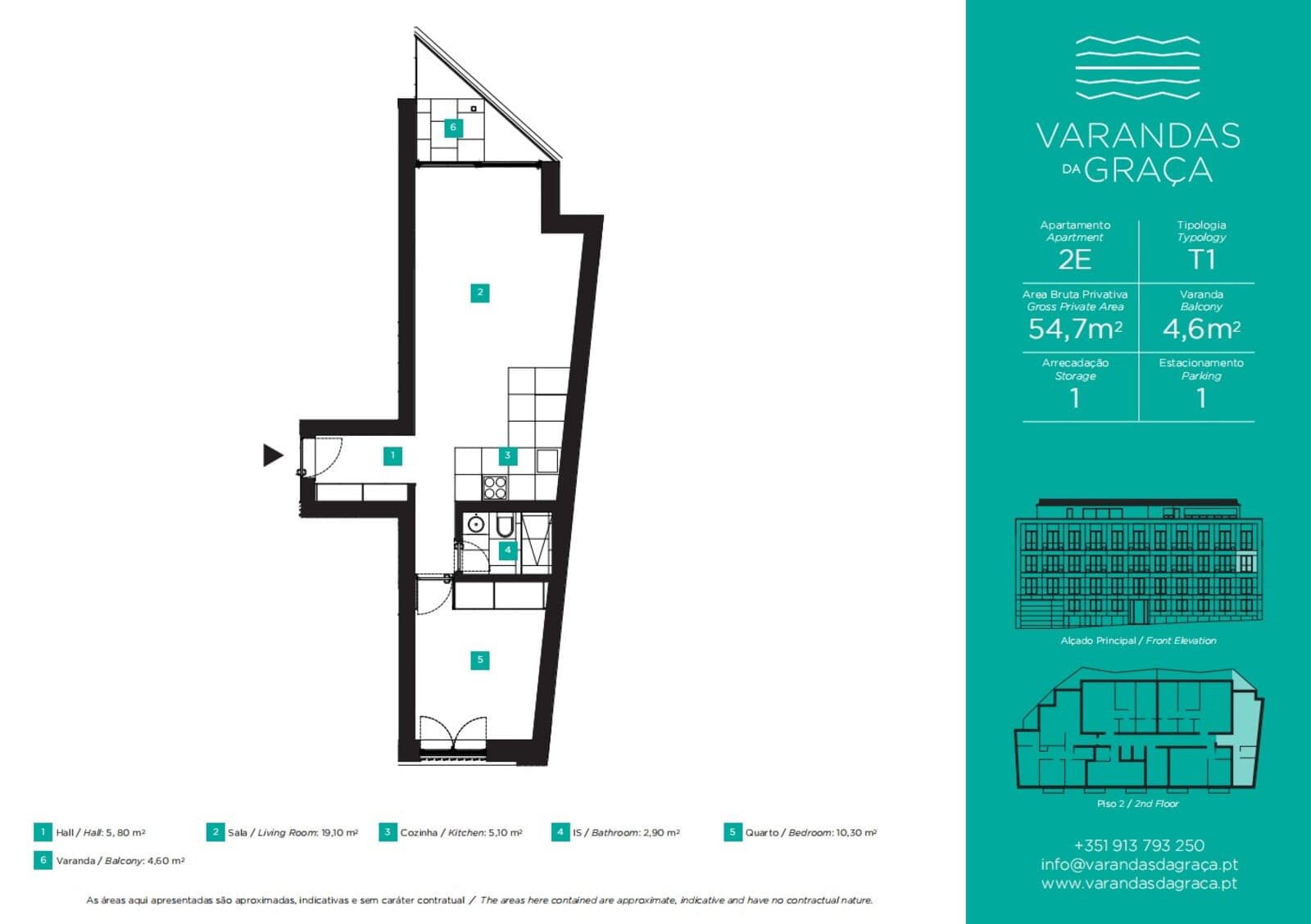 Apartamento T1 com piscina, Graça, Lisboa - Imagem 27