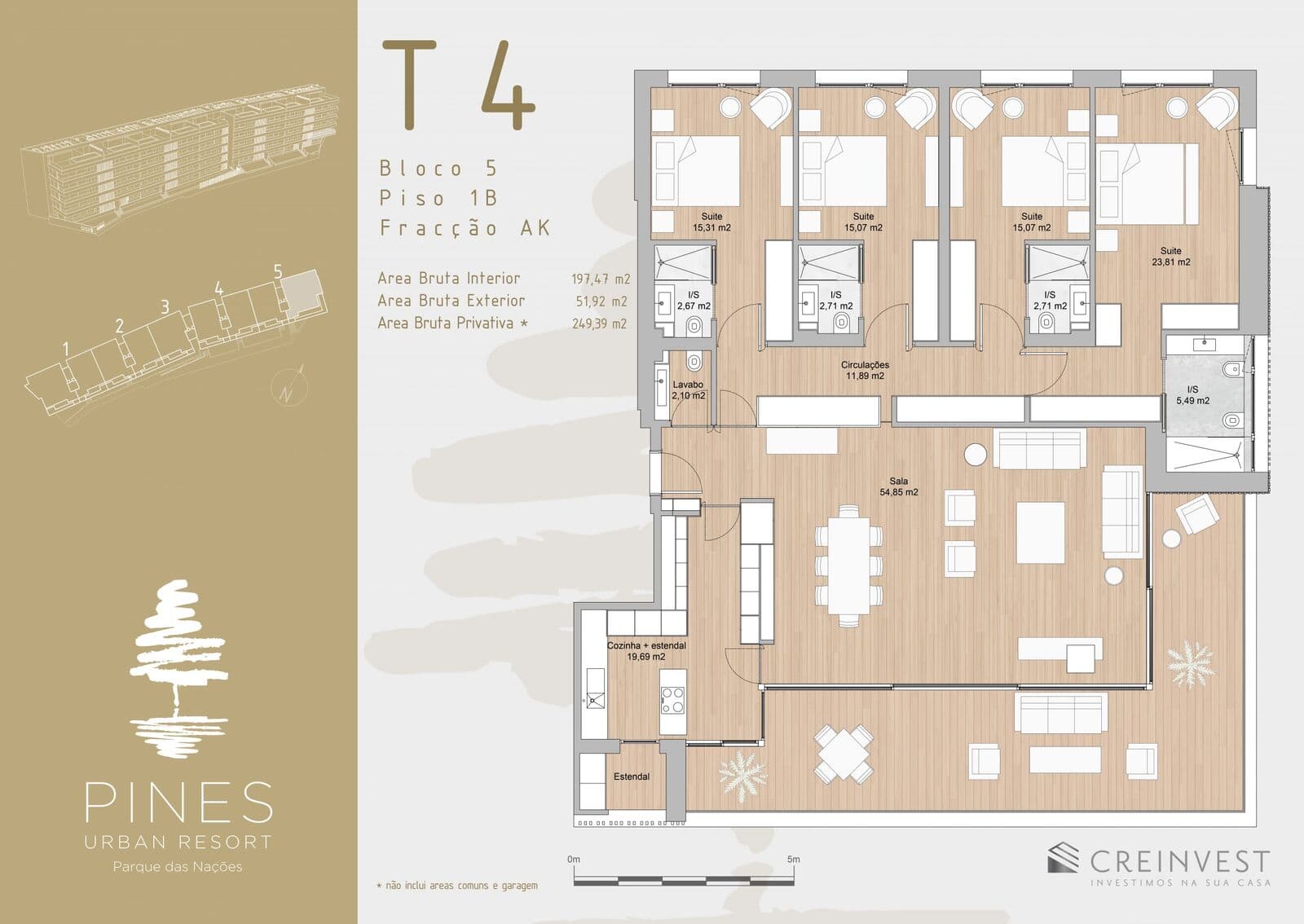Apartamento T4 com jardim, Parque das Nações, Lisboa - Imagem 35